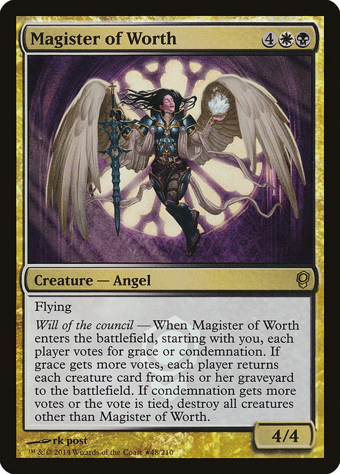 Magister of Worth (Launch) [Conspiracy Promos]