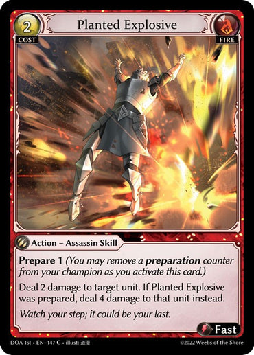 Planted Explosive (147) [Dawn of Ashes: 1st Edition]