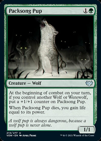 Packsong Pup [Innistrad: Crimson Vow]