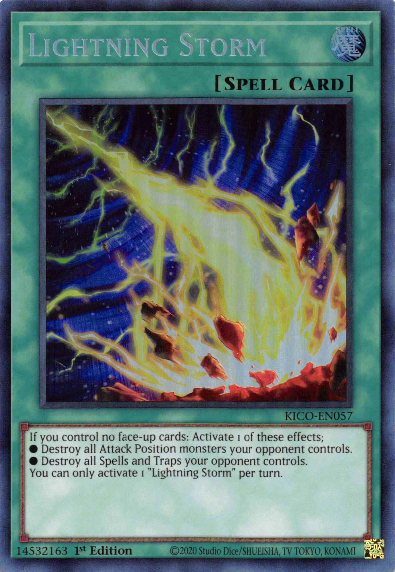 Lightning Storm (Collector's Rare) [KICO-EN057] Collector's Rare