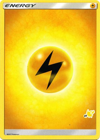 Lightning Energy (Pikachu Stamp #27) [Battle Academy 2020]