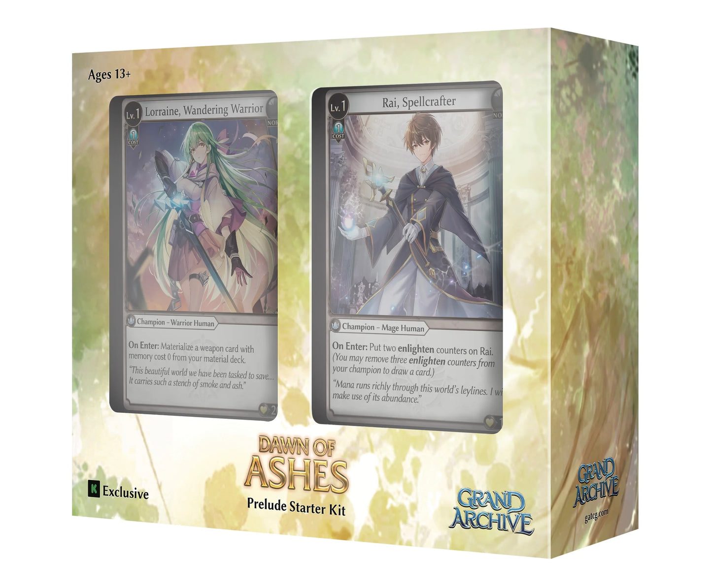 Grand Archive - Dawn of Ashes Prelude Starter Kit *Sealed* (1st Edition)