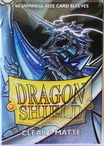 Dragonshield Sleeves - Matte Clear
