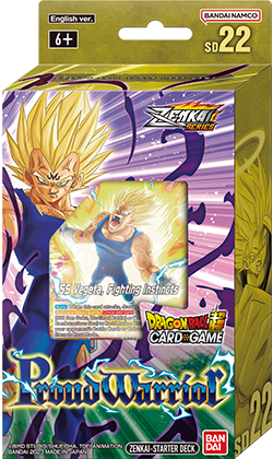 Dragon Ball Super Card Game:  Zenkai - Starter Deck Ultimate Proud Warrior (SD22) *Sealed*