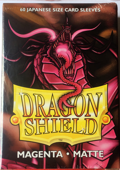 Dragonshield Sleeves - Matte Magenta