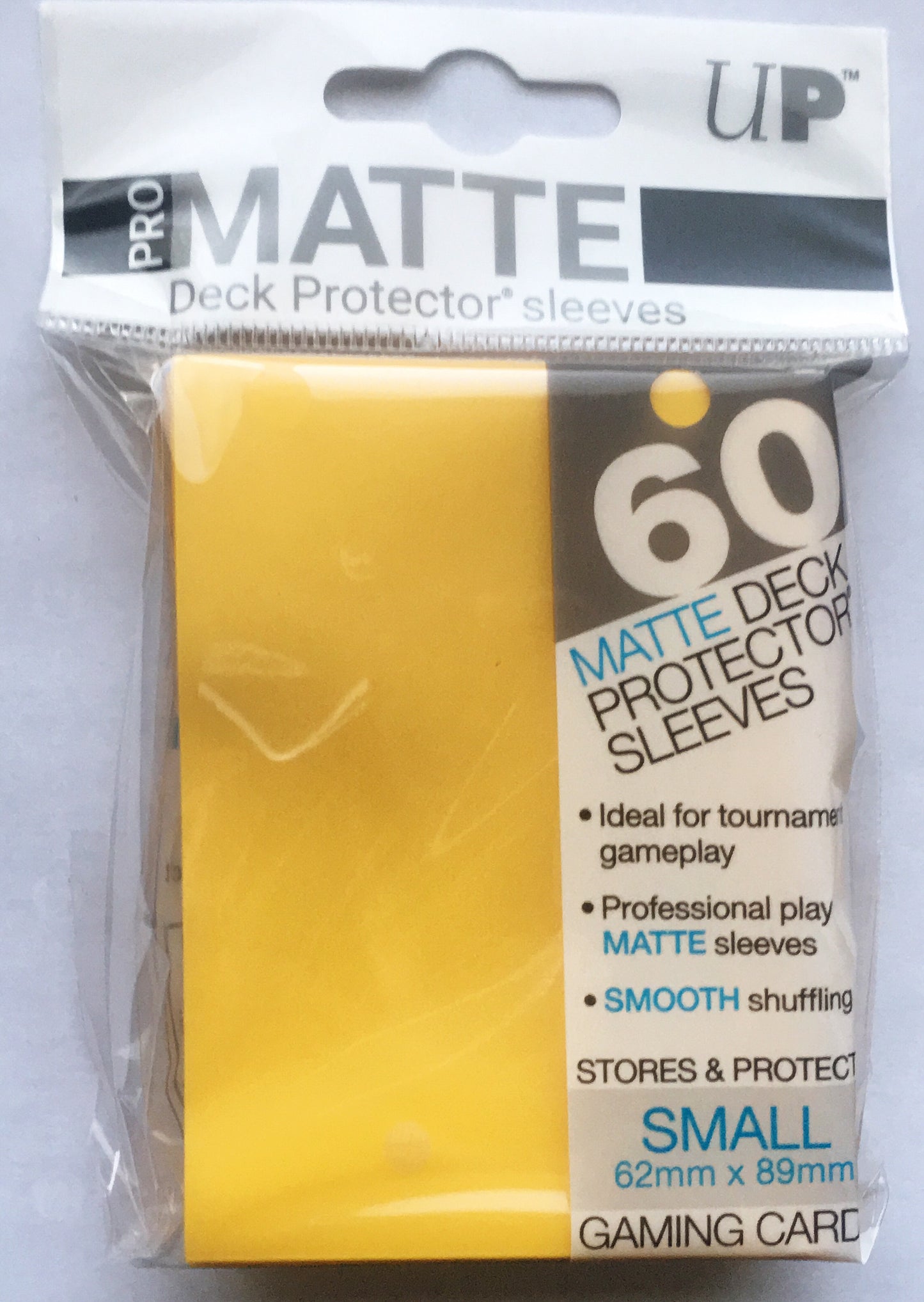 Ultra Pro - Small Deck Protector Sleeves Matte - Yellow