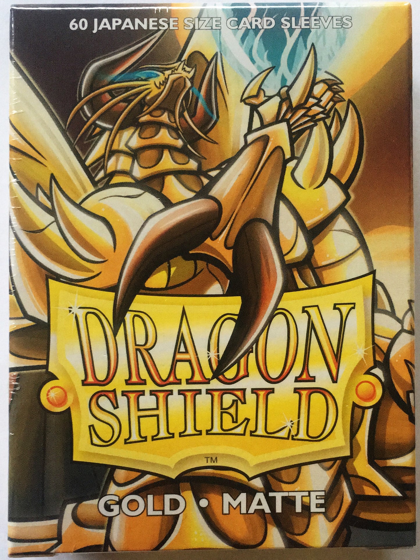 Dragonshield Sleeves - Matte Gold