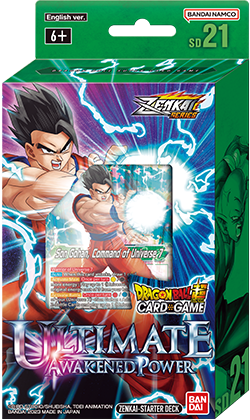 Dragon Ball Super Card Game:  Zenkai - Starter Deck Ultimate Awakened Power (SD21) *Sealed*