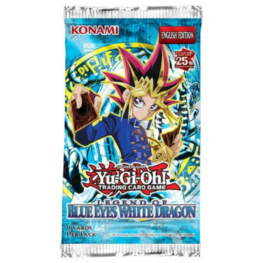 Yugioh! Booster Boxes: Legend of Blue-Eyes White Dragon (LOB) 25th Anniversary Edition *Sealed*