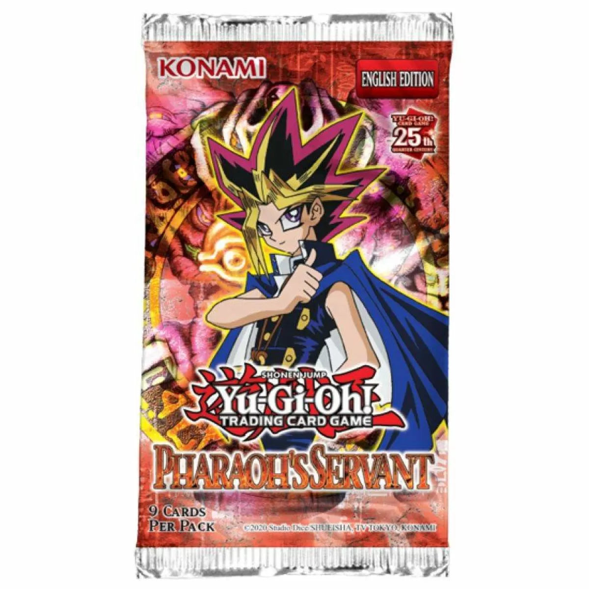 Yugioh! Booster Packs: Pharaoh's Servant (PSV) 25th Anniversary Edition *Sealed*