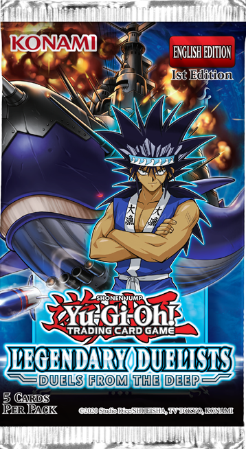 Yugioh! Booster Packs: Legendary Duelists: Duels from the Deep *Sealed*