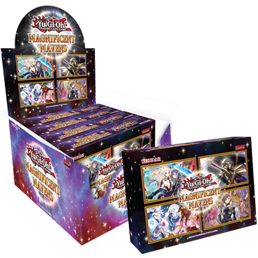 Yugioh! Boxed Sets & Tins: Magnificent Mavens DISPLAY CASE *Sealed*