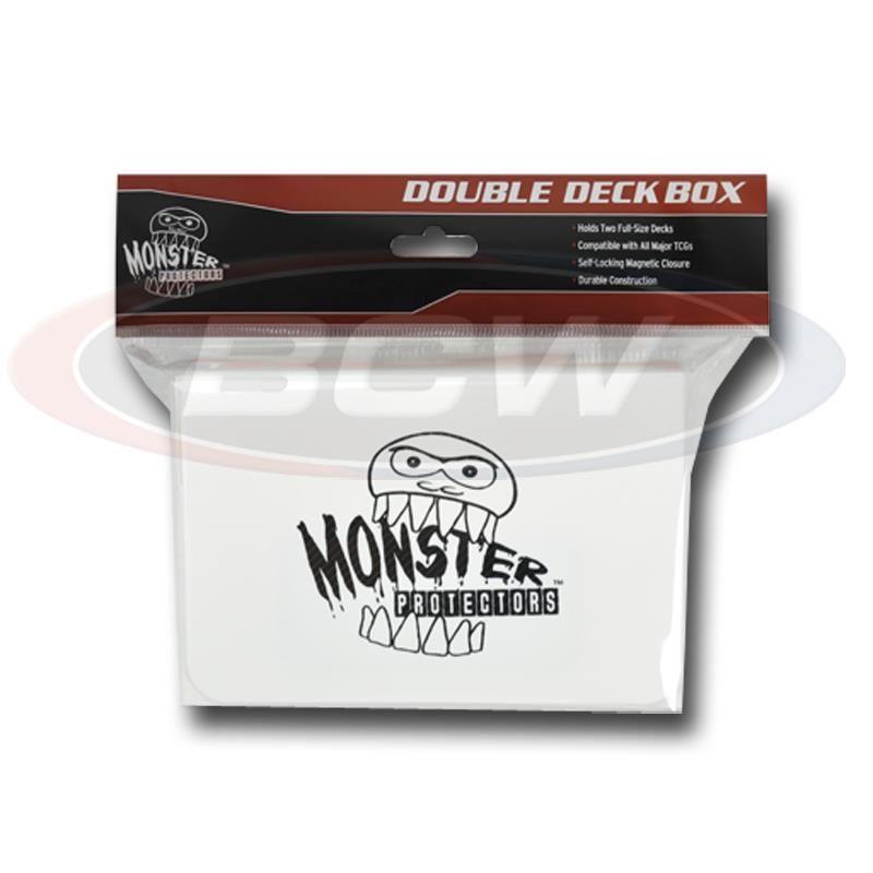 Monster Double Deck Box - Matte White
