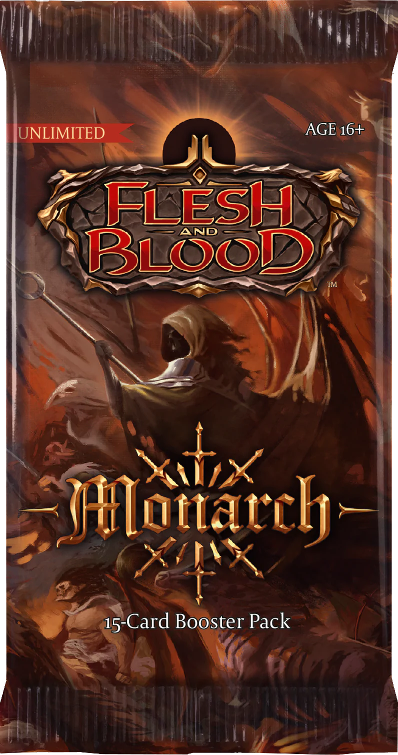 Flesh and Blood TCG: Monarch Unlimited Booster Pack *Sealed*