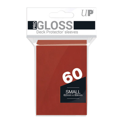 Ultra Pro - Small Deck Protector Sleeves Gloss - Red