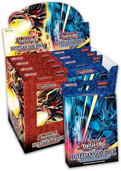 Yugioh! Egyptian God Decks - 8-Count Display *Sealed*