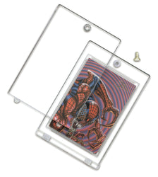 BCW - 1-Screw Card Holder 50pt (1) Thick (PRO-MOLD)