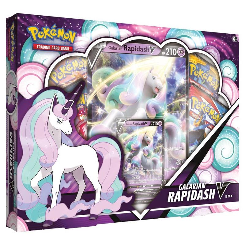 Pokemon TCG: Galarian Rapidash V Box *Sealed*