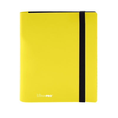 ULTRA PRO Binder - 4-Pocket Eclipse Lemon Yellow