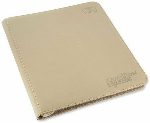Ultimate Guard 12-Pocket Zip-Folio XenoSkin Sand Folder
