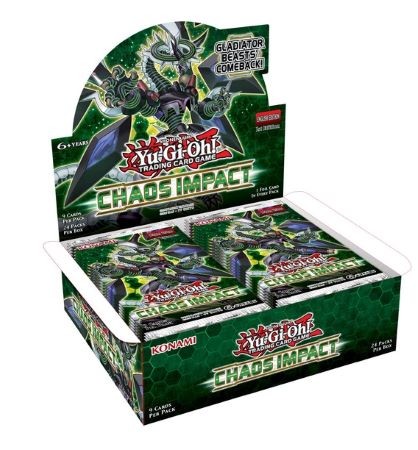 Yugioh! Booster Boxes: Chaos Impact *Sealed*