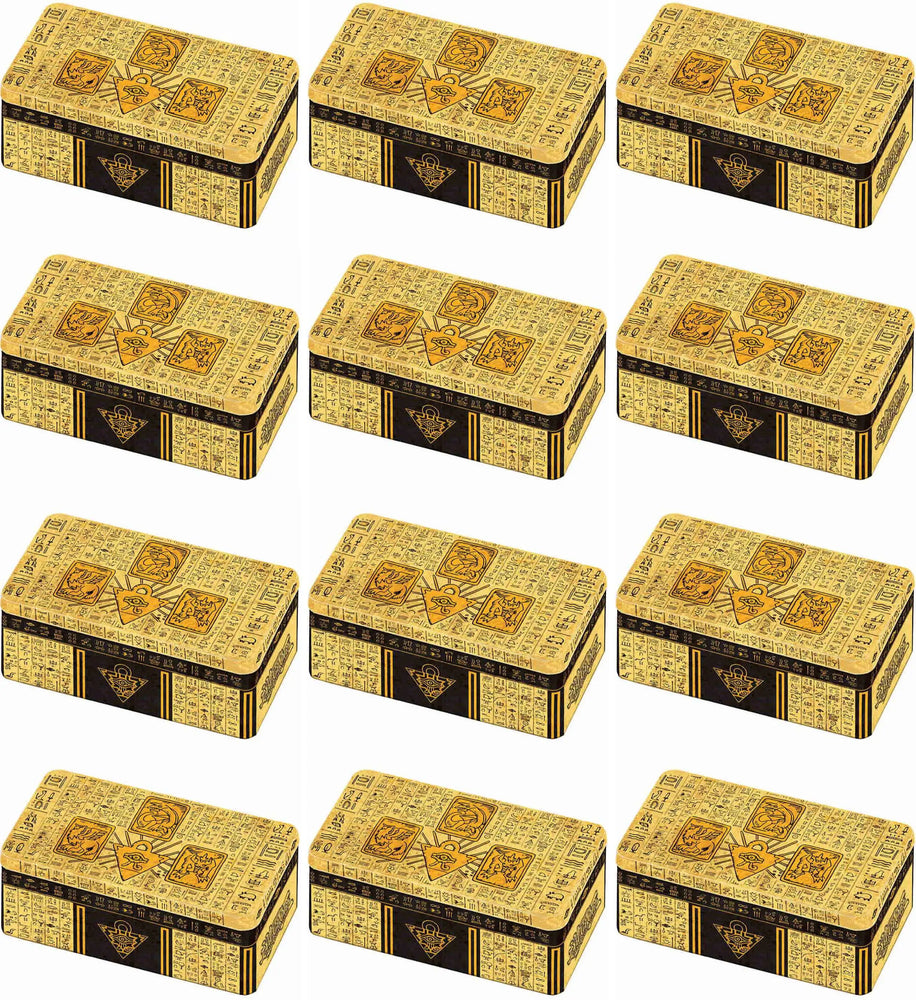 Yugioh! Boxed Sets & Tins: 2022 Tin of the Pharaoh's Gods CASE *Sealed*