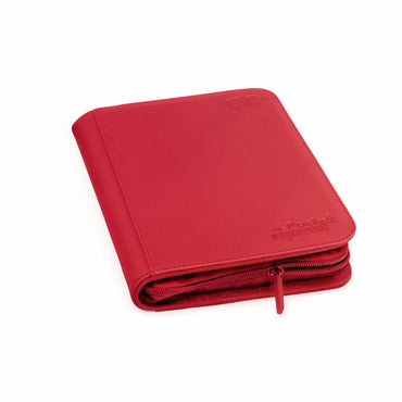 Ultimate Guard 4-Pocket ZipFolio Xenoskin Red Folder (Holds 160 cards)