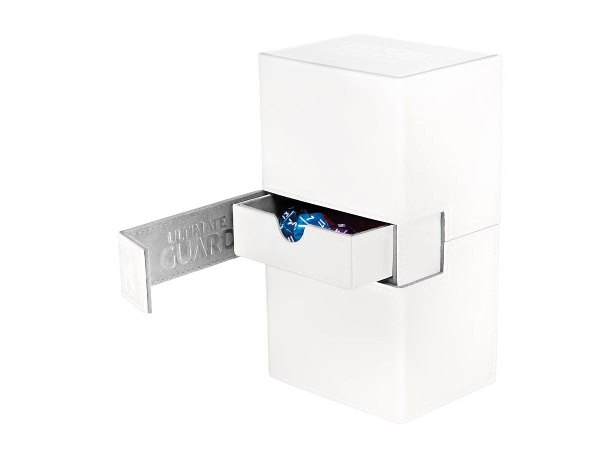Ultimate Guard TWIN Flip 'n' Tray Xenoskin Deck Case 160 - White