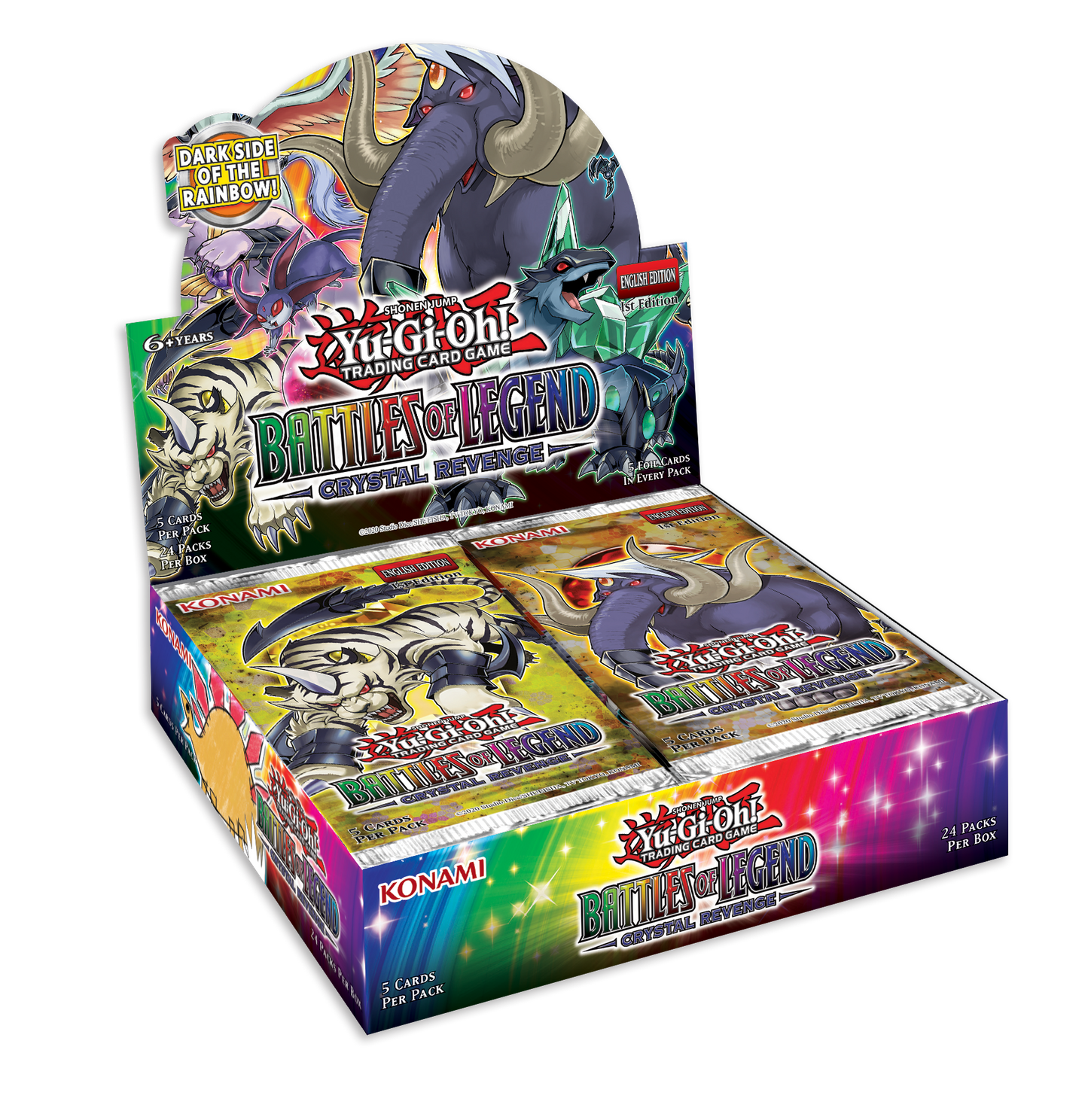 Yugioh! Booster Boxes: Battles of Legend: Crystal Revenge *Sealed*