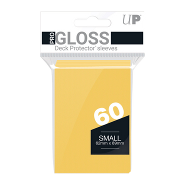 Ultra Pro - Gloss Sleeves Mini - Yellow