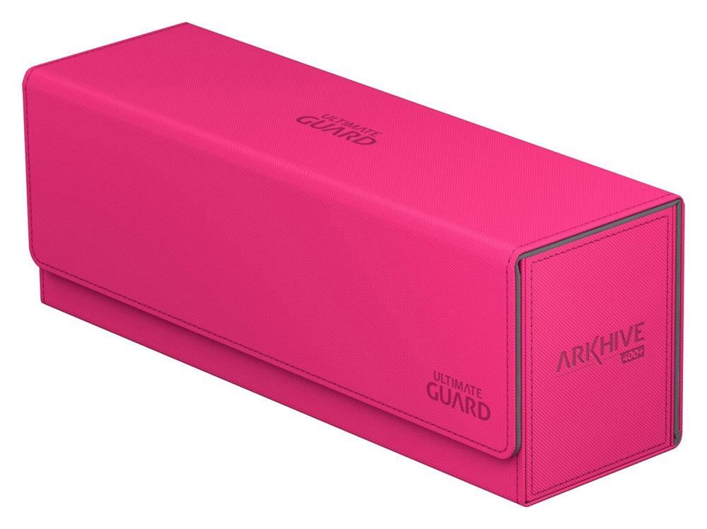 Ultimate Guard Arkhive Flip Case XenoSkin 400 - Pink