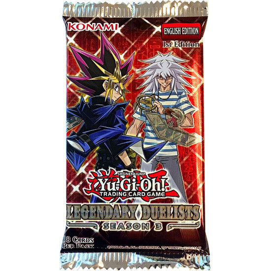 Yugioh! Booster Packs: Legendary Duelists: Season 3 *Sealed*